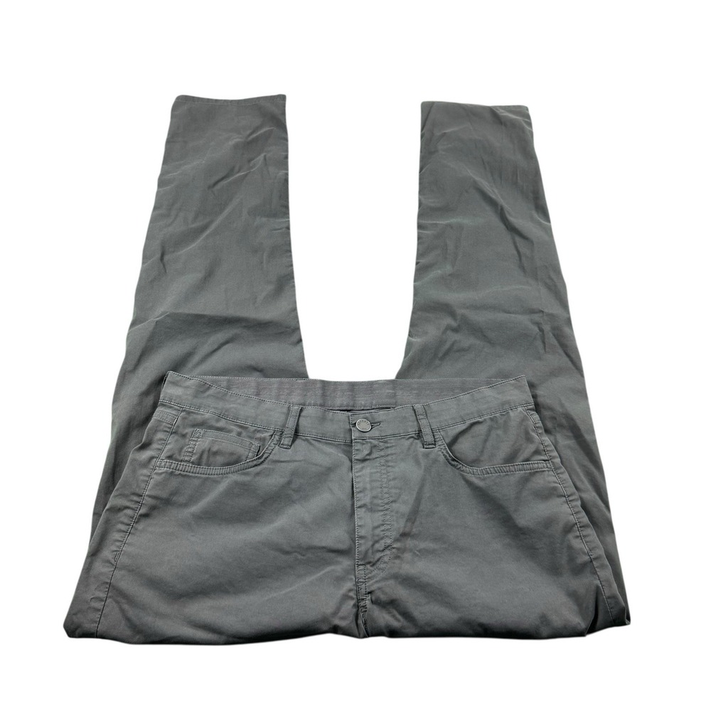 Faherty Gray Performance Flat Front Lightweight P… - image 1